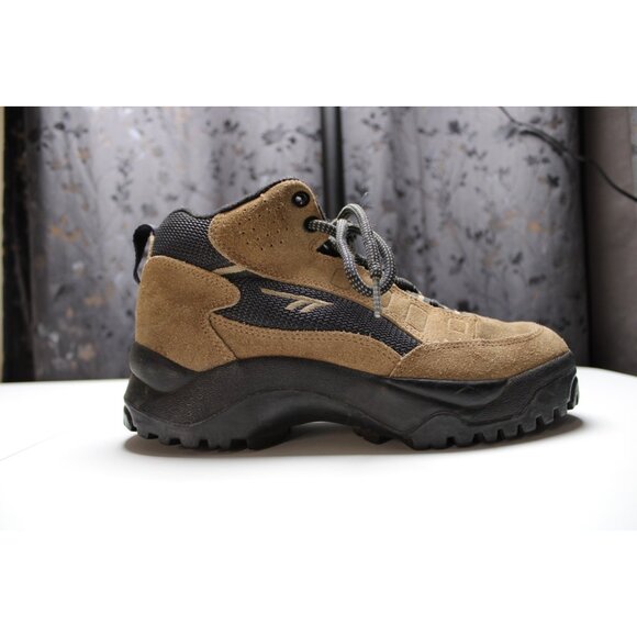 Latitude Jr 7247 Hiking Boots Size 4 Brown Outdoor Trail Shoes Durable Adventure - Picture 9 of 12